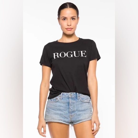SUB_URBAN RIOT "Rogue" Graphic Short Sleeve Tee Shirt Black Seen on Megan Fox S - Picture 2 of 15